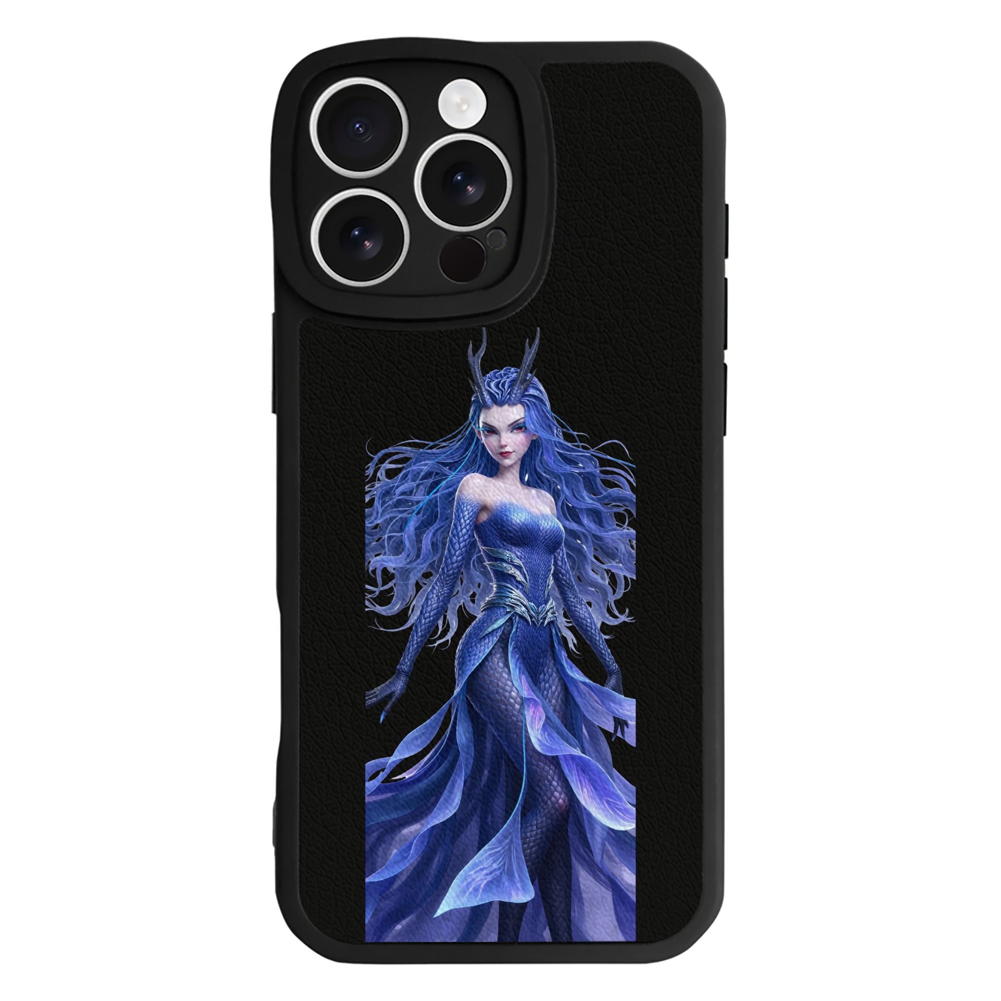 （画像用） Ne Zha 2 ナタ 魔童の大暴れ 【iPhone 16シリーズ対応】シリコンスマホケース（レザー調） 材質：シリコン